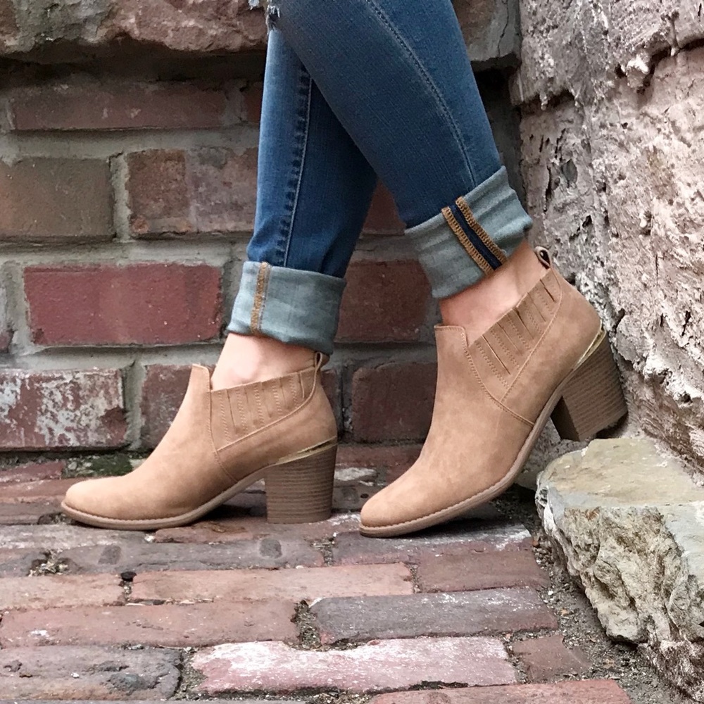 Toffee Brown Ankle Boots